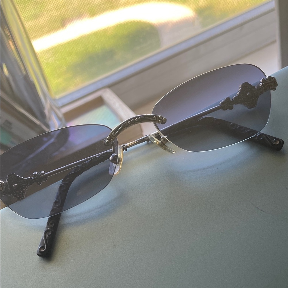 Vintage Brighton Black Shades, Small & Elegant